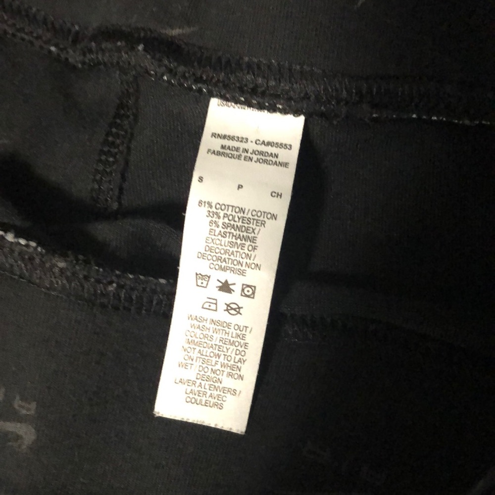 nike leggins. not stretchy but fit well